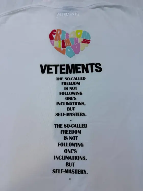Футболка VETEMENTS размер L, фото 1