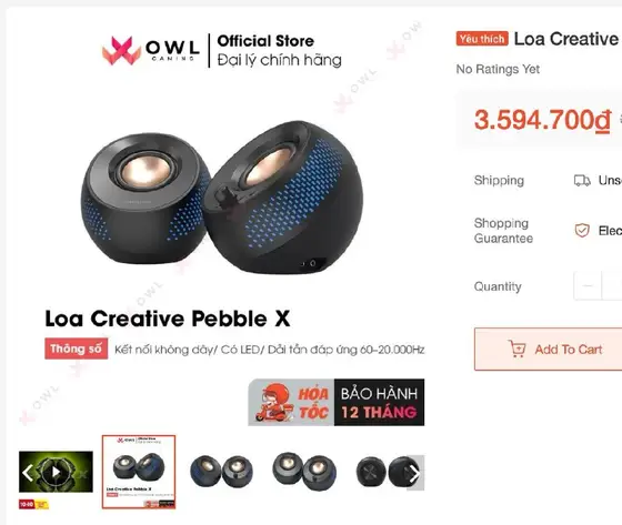 Колонки Creative Pebble X, фото 2