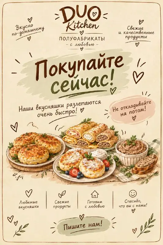 Домашняя еда на заказ, фото 1