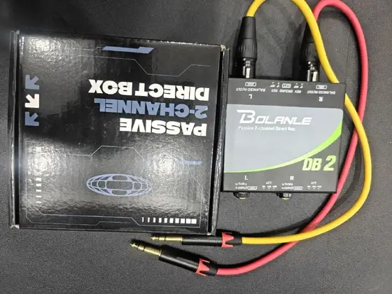 BOLANLE db-2 Passive 2-channel Direct box, фото 1