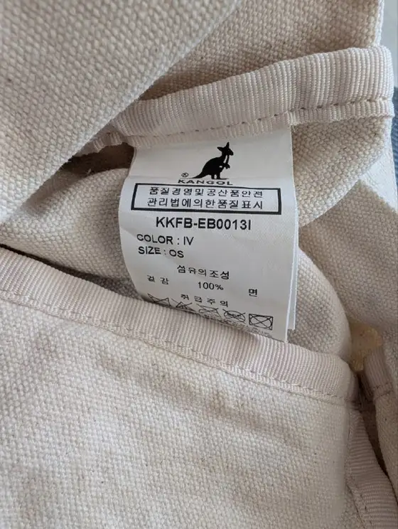 Корейская сумка Kangol Canvas eco bag, фото 3