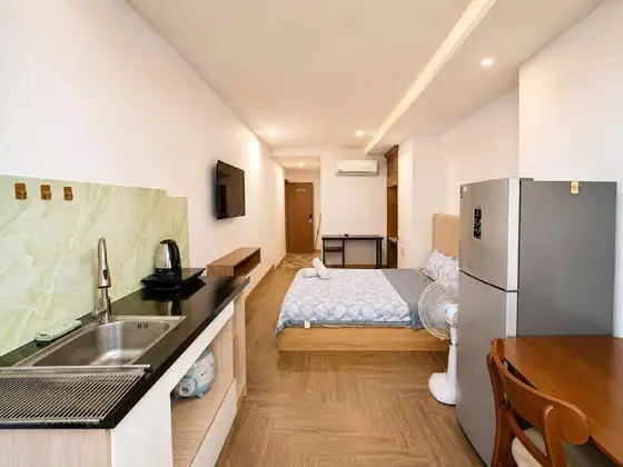 Квартира с 1 спальней 35 м², фото 3
