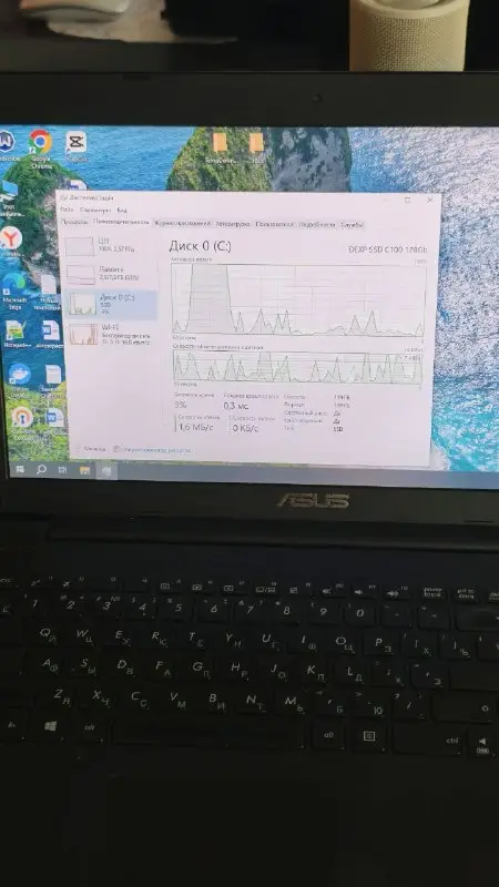 Ноутбук Asus 8 GB RAM 128 SSD, фото 2