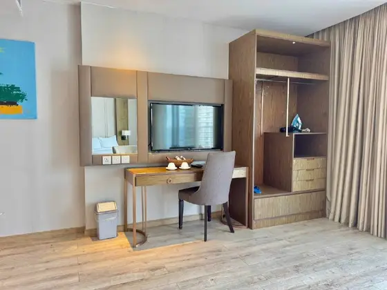 Студия 45 м² с балконом, фото 2