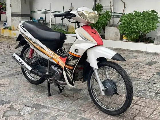 Белый мотоцикл 110cc, фото 1