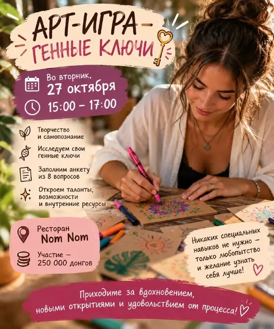 Арт-игра по Генным Ключам, фото 1