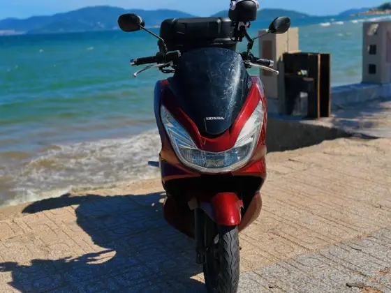 Honda PCX 2014 красный, фото 2