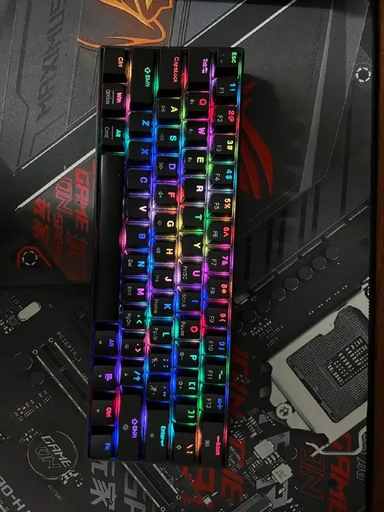 Беспроводная клавиатура RGB, фото 2