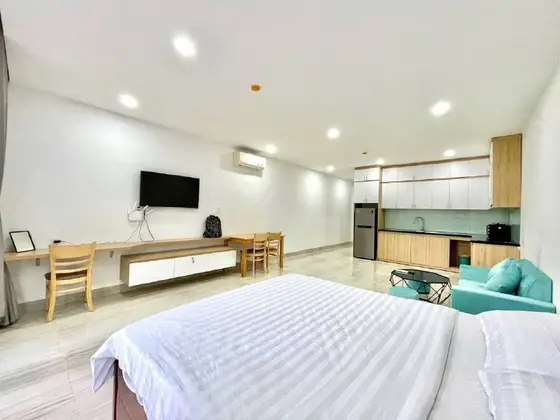 Студия 60 м² с балконом, фото 3
