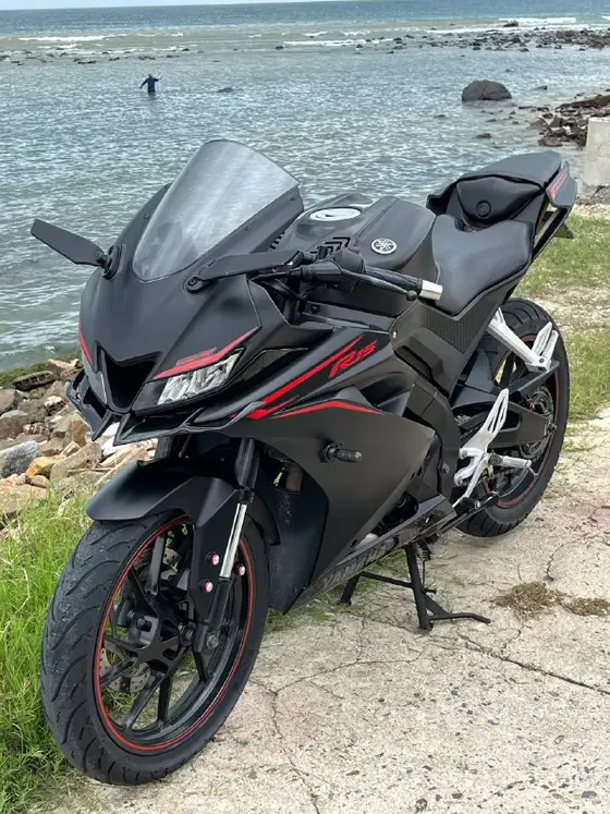Yamaha R15 2017 синяя, фото 1