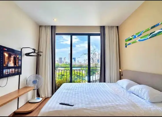 Квартира 30 м² с балконом в центре, фото 1