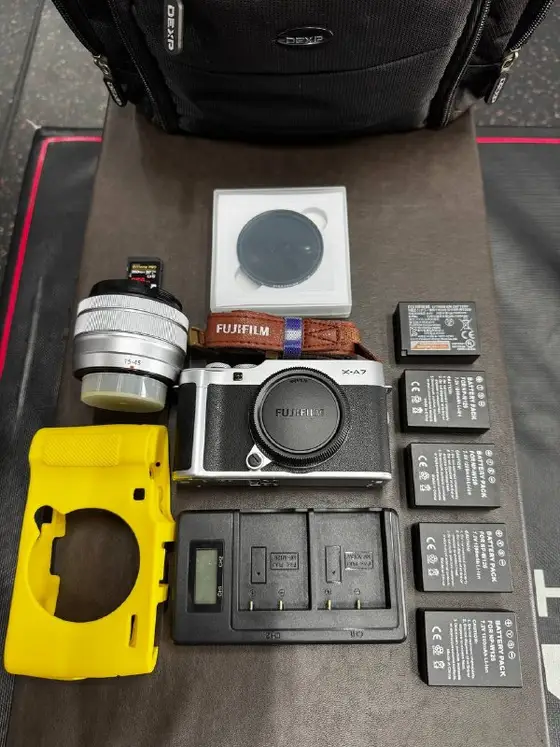 Fujifilm X-A7 камера, фото 3
