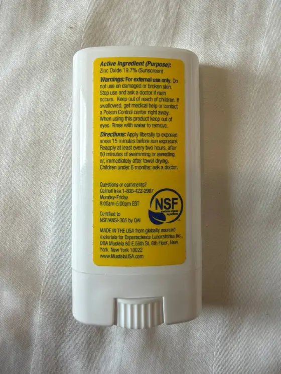 Солнцезащитный стик Mustela SPF 50, фото 2