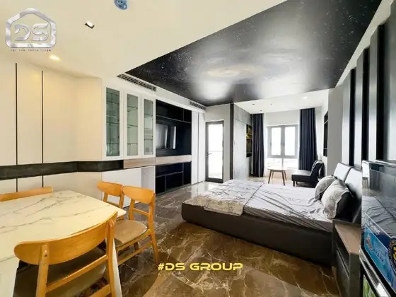 Студия 40 м² с балконом, фото 2