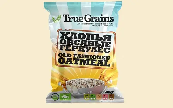 Овсяные хлопья TrueGrains 500 г, фото 1