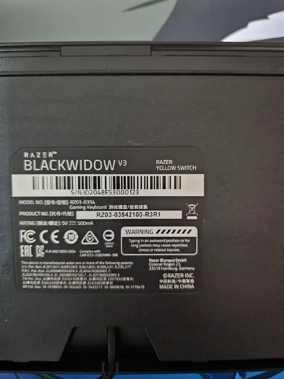 Механическая клавиатура Razer BlackWidow V3, фото 3
