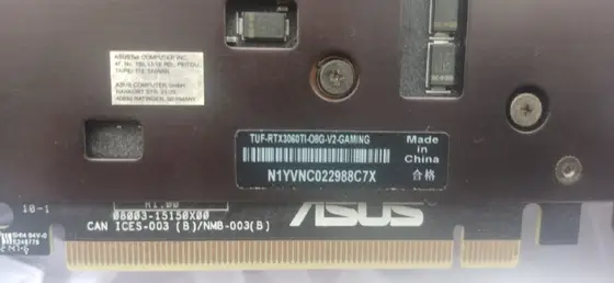 Видеокарта RTX 3060 Ti 8GB, фото 2