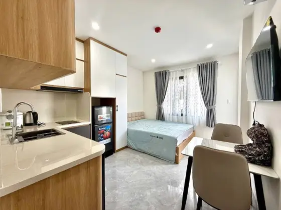 Студия 20 м² с мебелью, фото 1