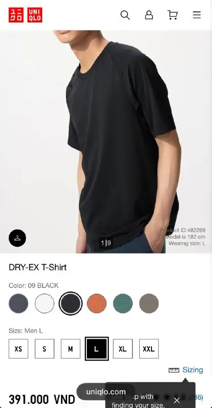 Футболки Uniqlo размер L, фото 2