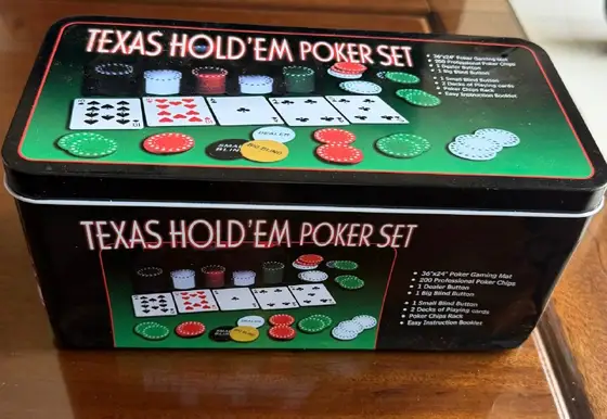 Набор для покера Texas Hold'em, фото 1