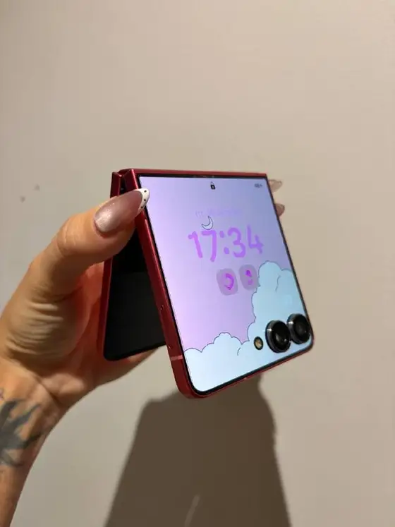 Samsung Galaxy Z Flip7 розовый, фото 1