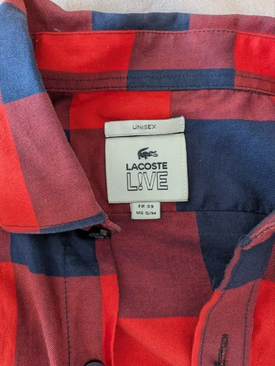 Lacoste Live рубашка Unisex, фото 3