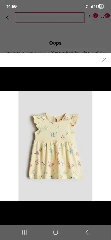 Платья H&M хлопок 2 шт, фото 1